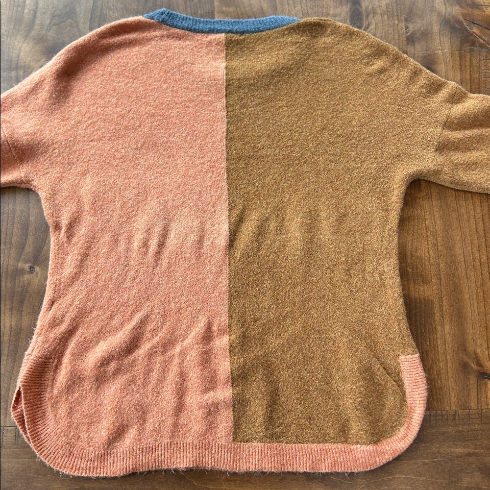Madewell Westlake Retro Colorblock Wool and Alpaca Pullover Sweater - Picture 6 of 6